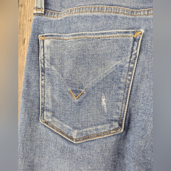 Hudson Los Angeles Size 28 Jeans With Ragged Hem And Distressing - Picture 8 of 13